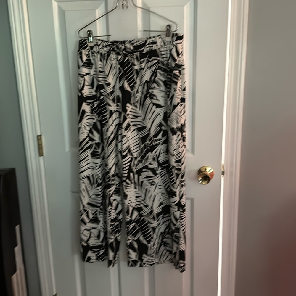 Banana republic Wide leg cropped pants